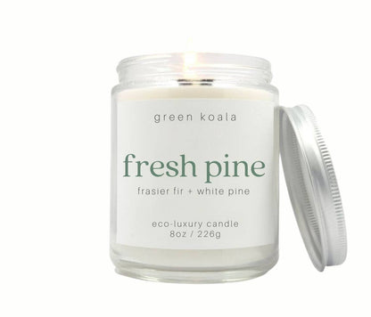 Fresh Pine 8oz Eco-Luxury Candle
