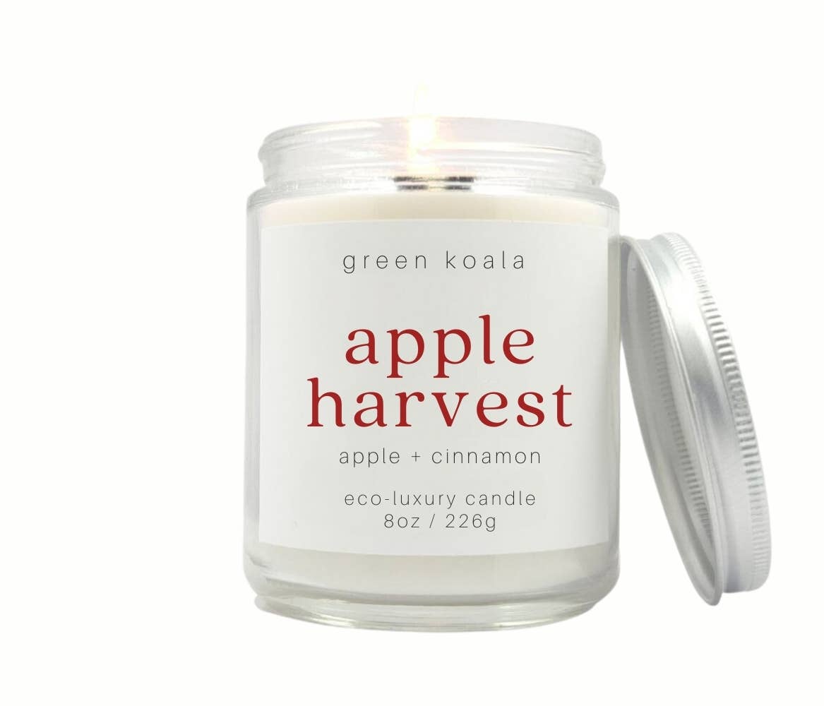 Green Koala - Apple Harvest 8oz Eco-Luxury Candle