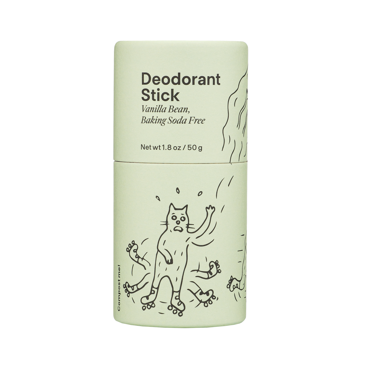 Meow Meow Tweet - Vanilla Bean Baking Soda Free Deodorant Stick