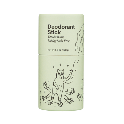 Meow Meow Tweet - Vanilla Bean Baking Soda Free Deodorant Stick