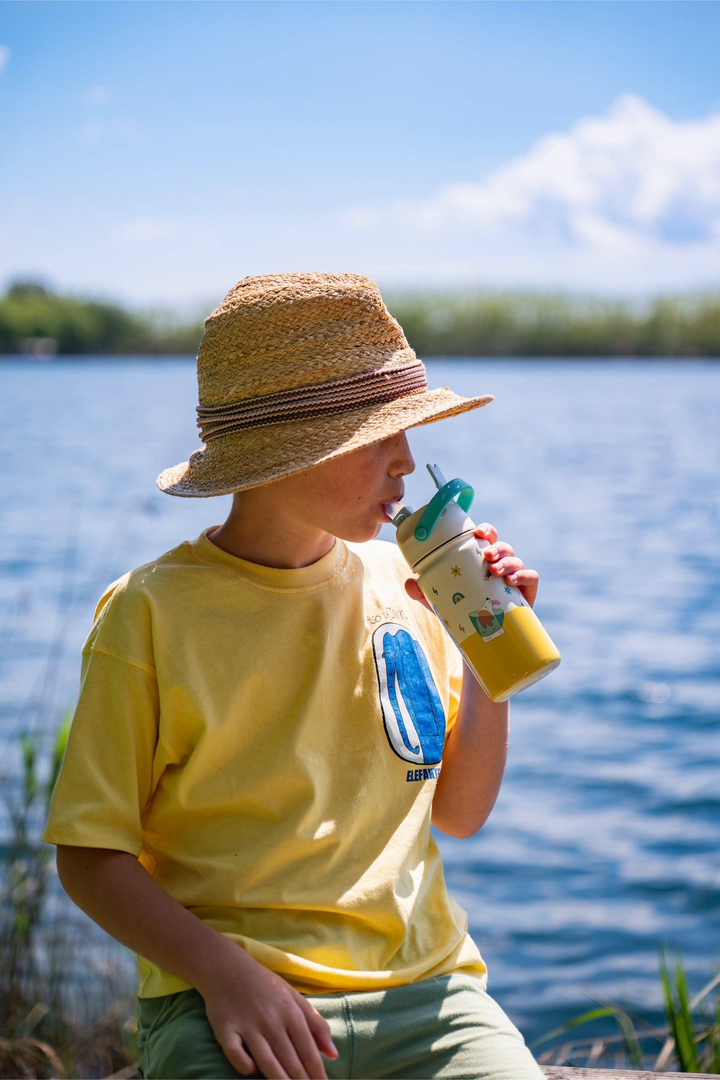 Insulated Stainless Steel Bottle for Kids Funky Dogs