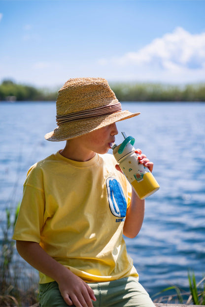 Insulated Stainless Steel Bottle for Kids Funky Dogs