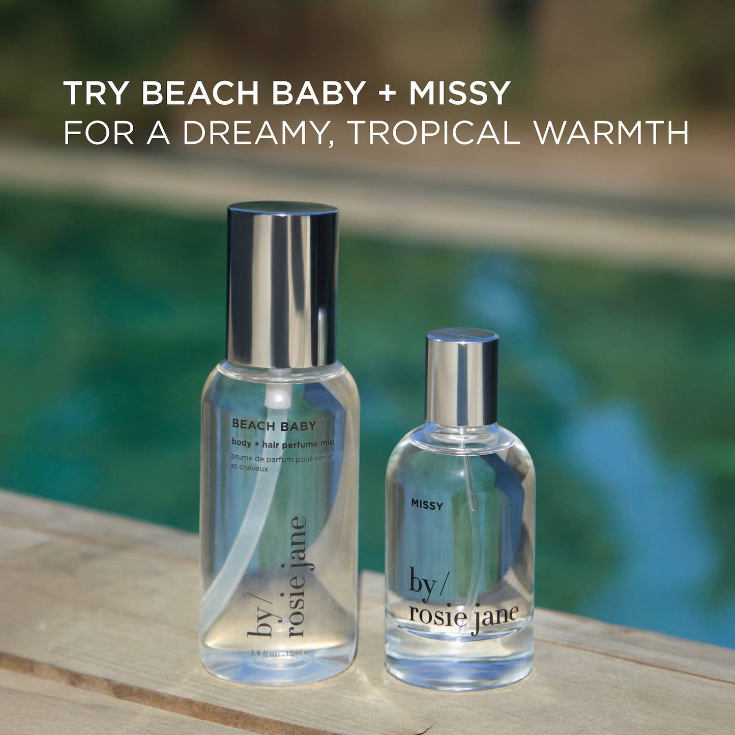 By Rosie Jane - BEACH BABY body + hair perfume mist