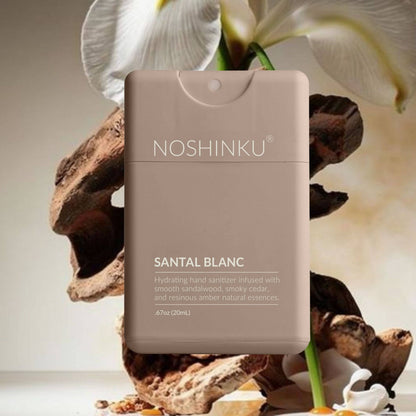 Noshinku - Refillable Santal Blanc Hydrating Pocket Hand Sanitizer
