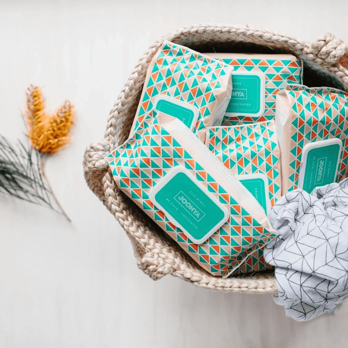 Joonya Eco Wipes - Fragrance Free - 80 ct