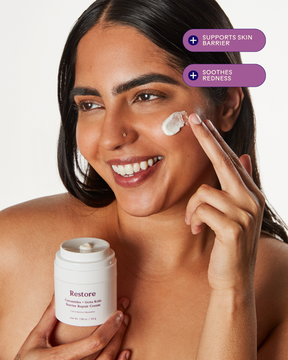Three Ships TESTER - Restore Ceramides + Gotu Kola Barrier Repair Cream - NOT FOR RESALE