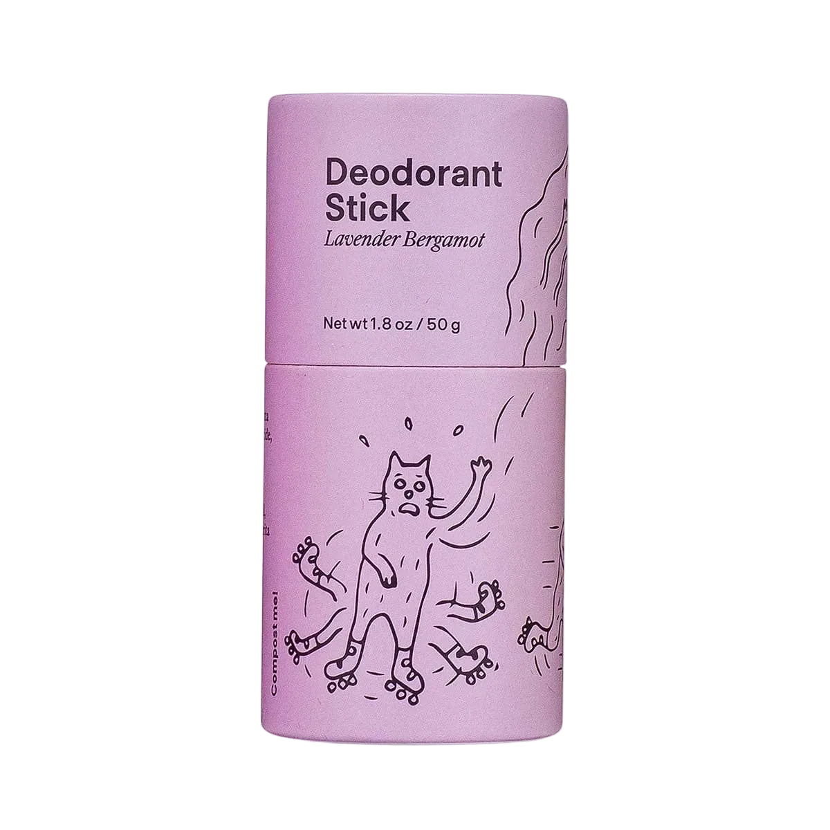 Lavender Bergamot Deodorant Stick by Meow Meow Tweet