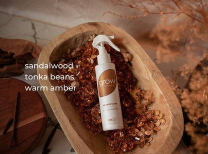 Grow Fragrance - Santal & Tonka Air + Fabric Spray