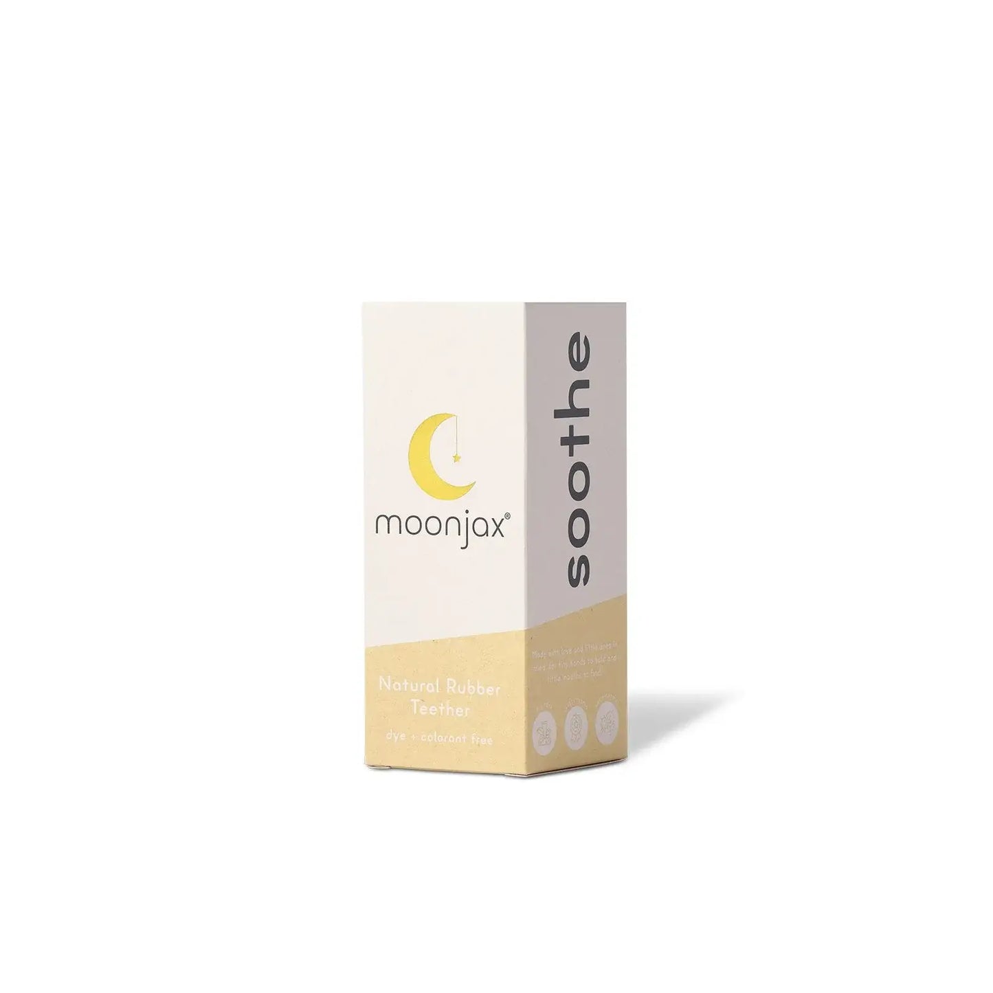 Moonjax - *NEW!* Moonjax® Baby Teether, Natural Rubber Hevea
