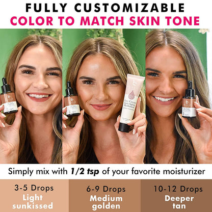 Beauty By Earth - Self Tanner Drops 1oz (3 Shades)