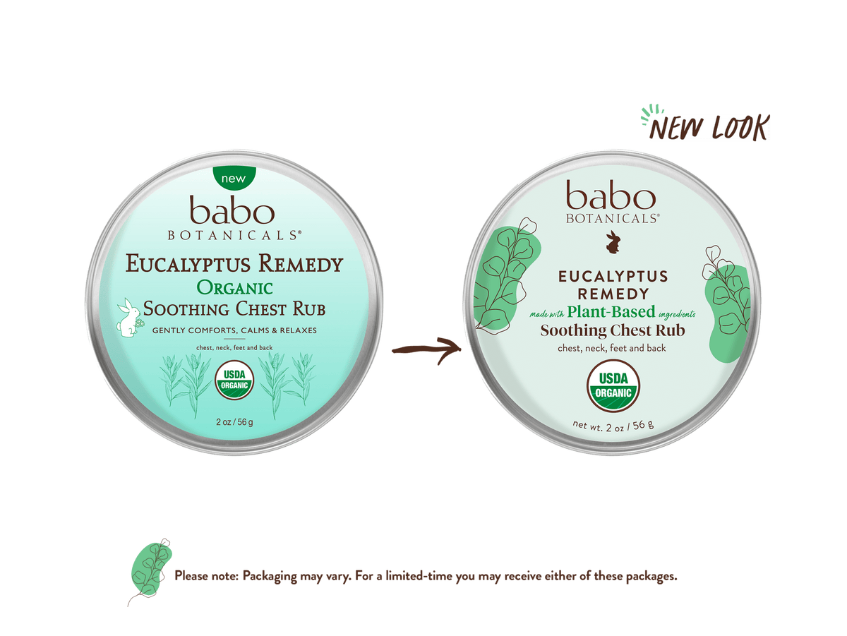 Babo Botanicals - Eucalyptus Remedy Organic Soothing Chest Rub