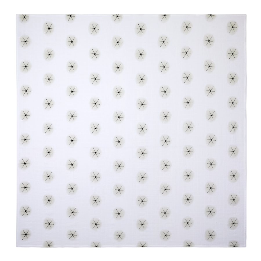 Moonjax - Stardust - Organic Cotton Muslin Swaddle Blanket