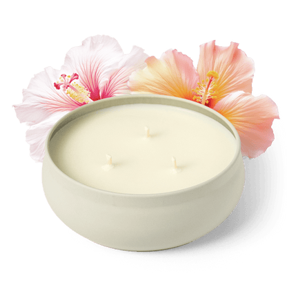 Hibiscus Tea 3-Wick Candle by Grow Fragrance