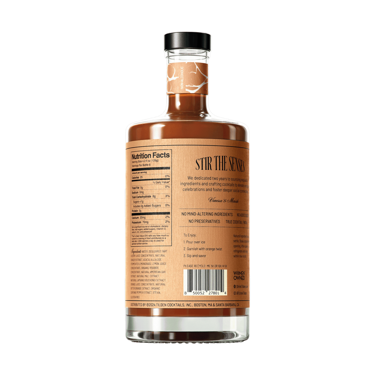 Tilden Zesty & Savory Non-Alcoholic Cocktail - Tandem