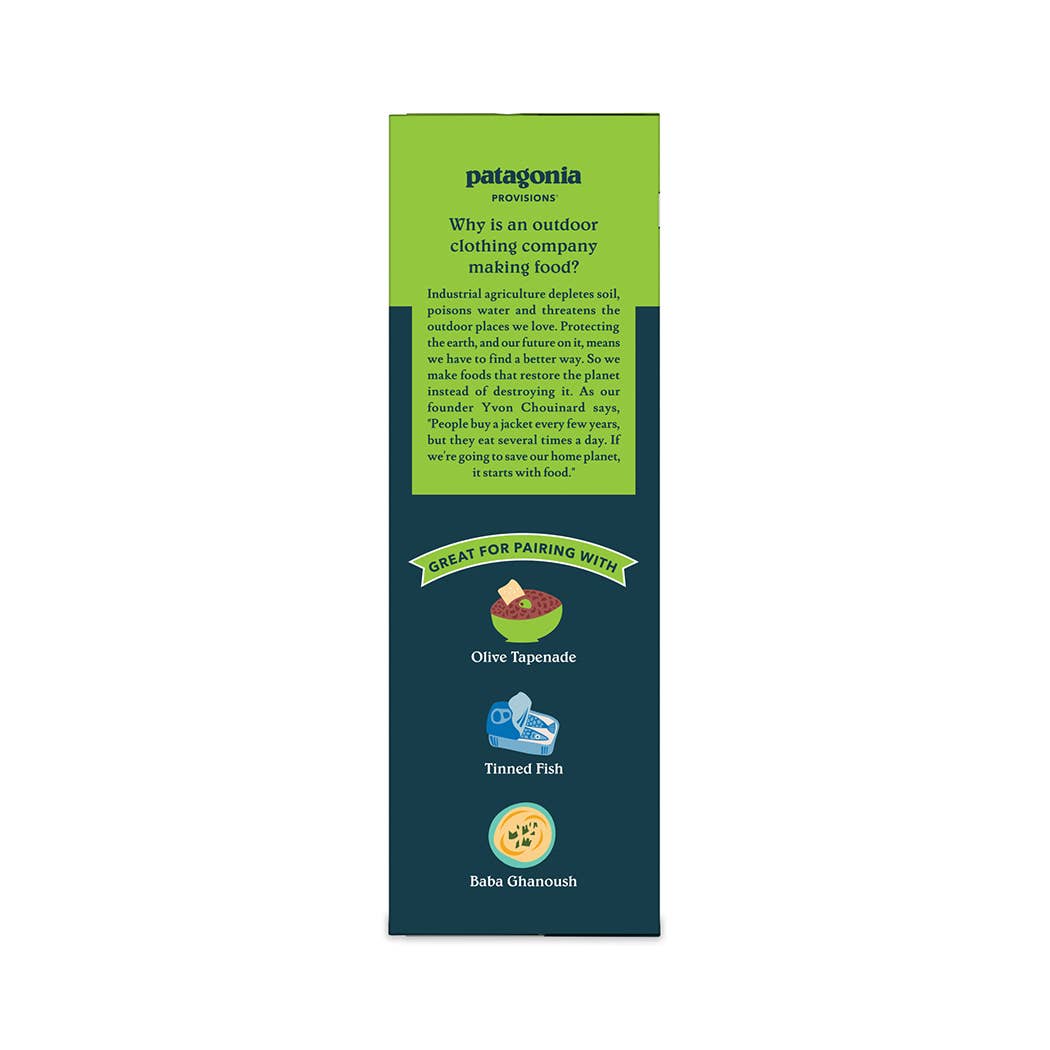 Patagonia Provisions - Crackers - Organic Rosemary Garlic Crackers (4.4 oz box)