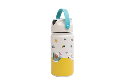 Insulated Stainless Steel Bottle for Kids Funky Dogs