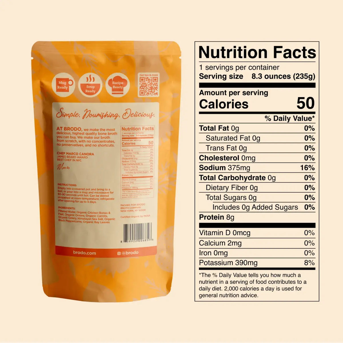 Brodo Organic Chicken Bone Broth