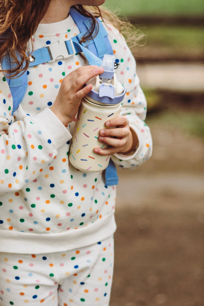 Insulated Stainless Steel Kids Bottle Confetti