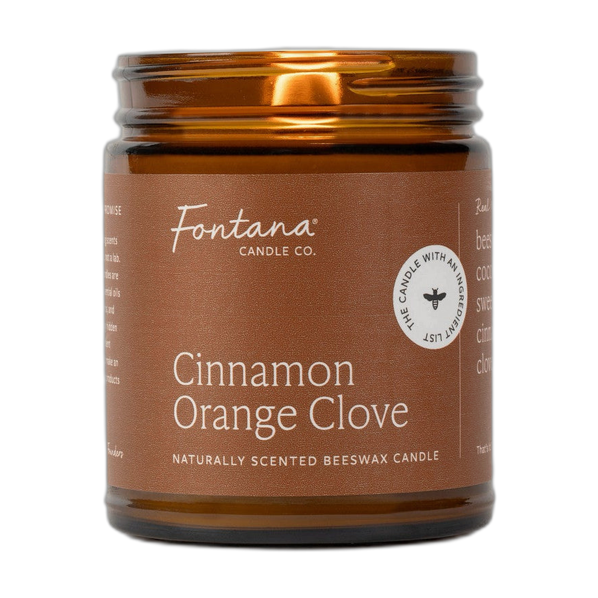 Cinnamon Orange Clove Jar Candle