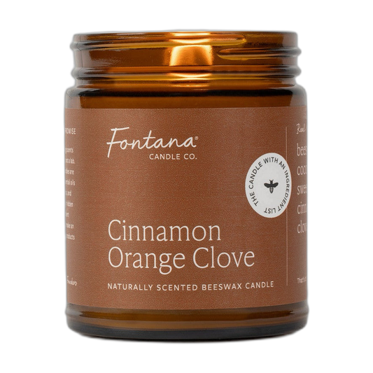 Cinnamon Orange Clove Jar Candle by Fontana Candle Co