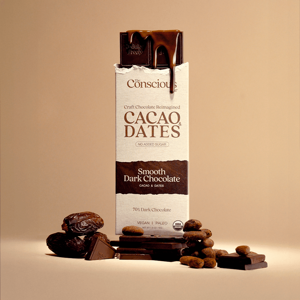 Date Sweetened Smooth Dark Chocolate