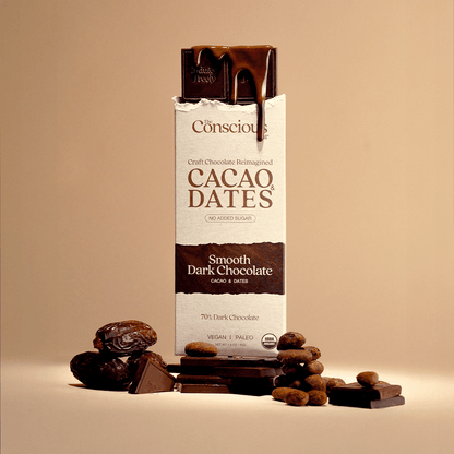Date Sweetened Smooth Dark Chocolate