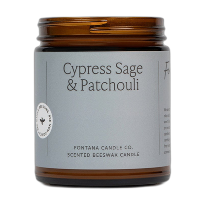 Cypress Sage & Patchouli Jar Candle