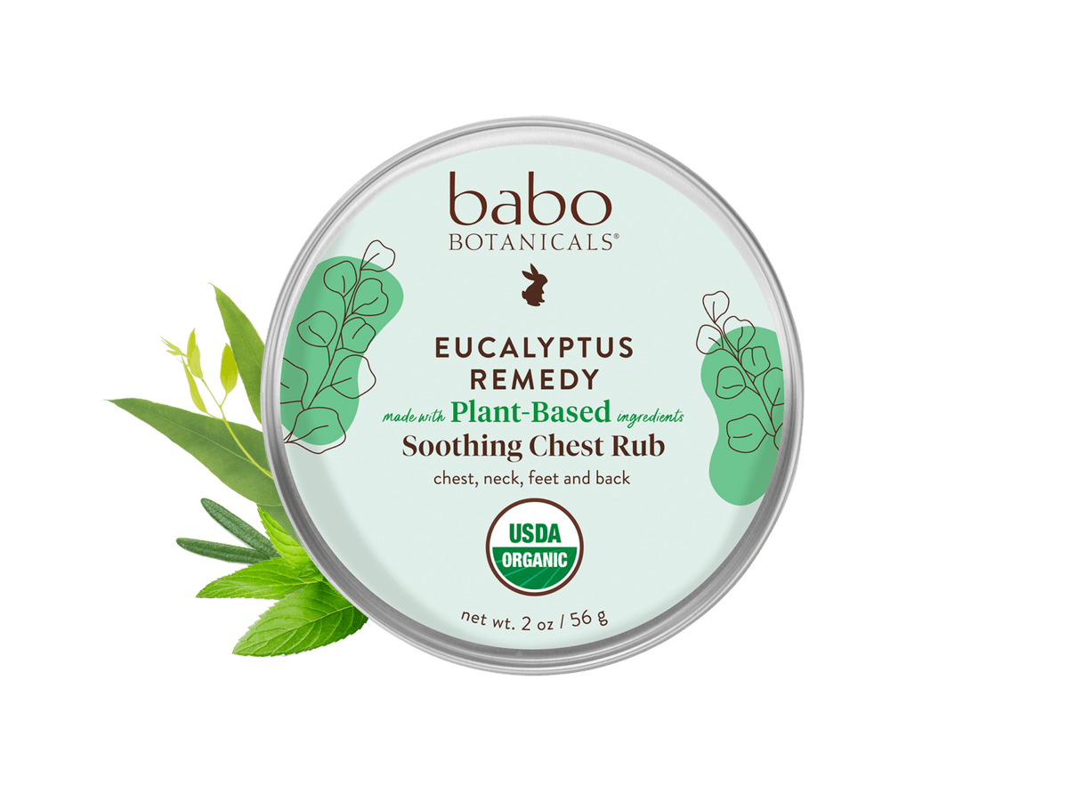 Babo Botanicals - Eucalyptus Remedy Organic Soothing Chest Rub