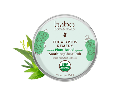 Babo Botanicals - Eucalyptus Remedy Organic Soothing Chest Rub