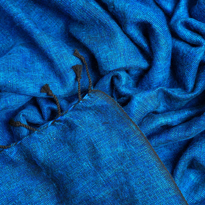 ART HIMALAYAN TRADING LTD - Extra Soft Yak wool Travel Throw Blanket  46"x96" Handmade