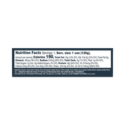 Patagonia Provisions - Tinned Fish - Spicy Mussels