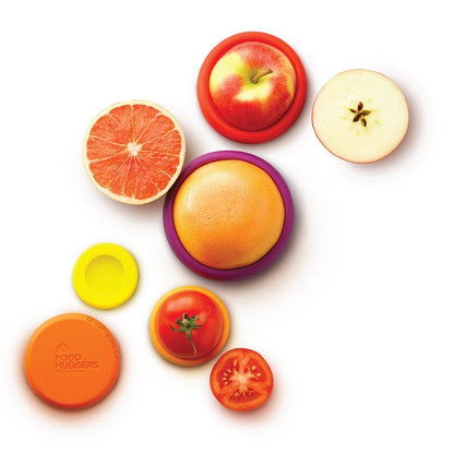 Food Huggers - Reusable Silicone Food Savers – Autumn Harvest (Set of 5)