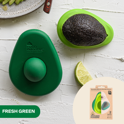 Food Huggers - Reusable Silicone Avocado Savers (Set of 2)