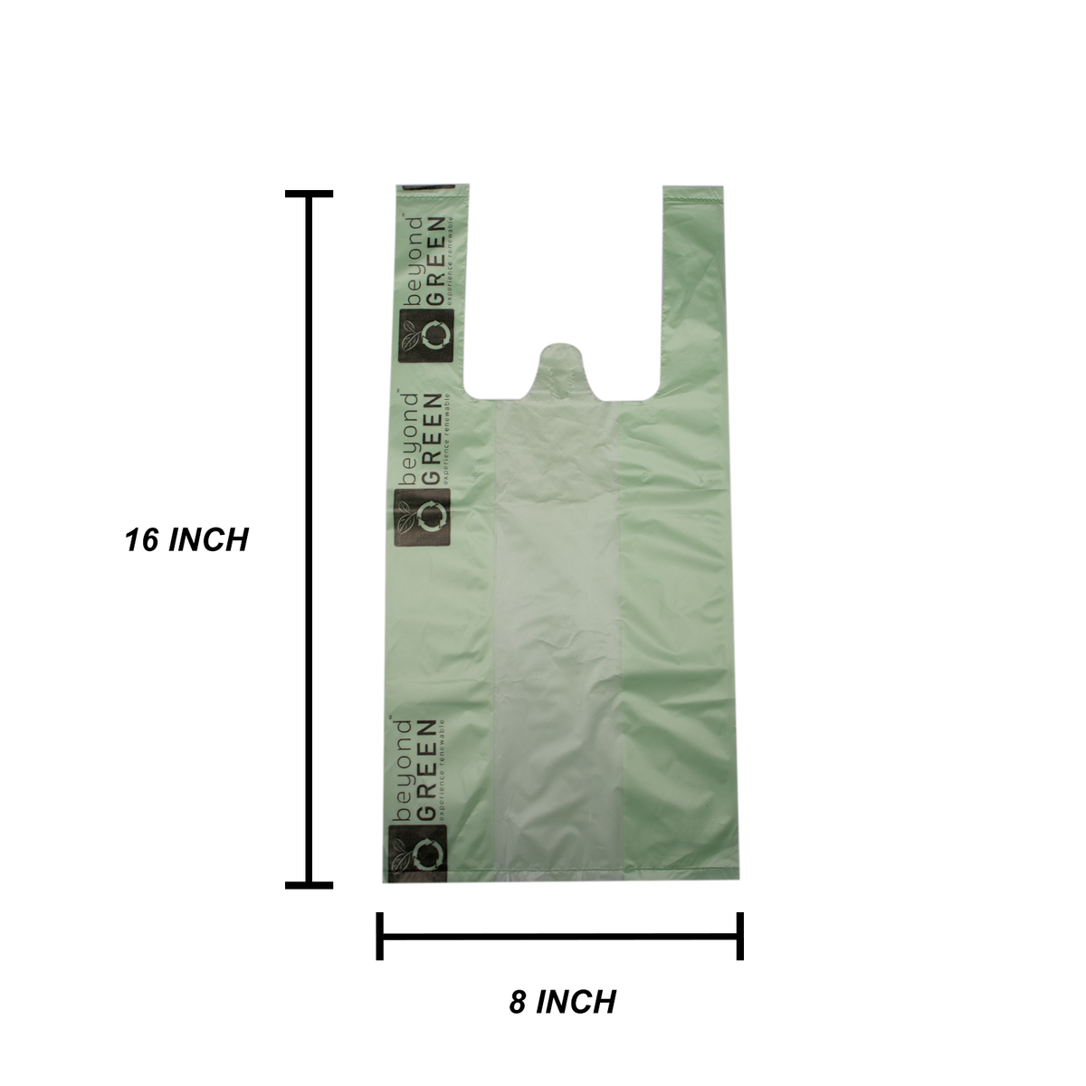BeyondGREEN Cat Litter Bags - Regular - 100 Bags with Handle