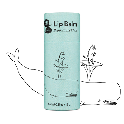 Meow Meow Tweet - Peppermint Clove Vegan Lip Balm