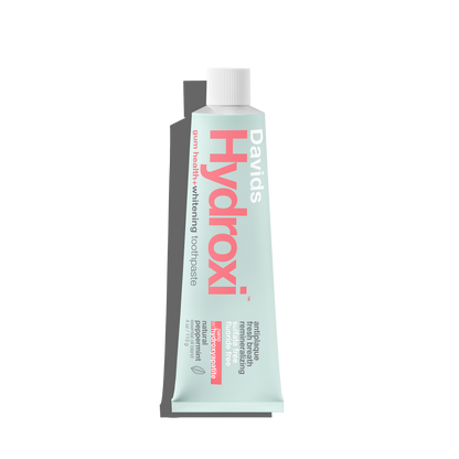 Davids Health Sciences, Inc - Davids Hydroxi™ gum health+whitening nano hydroxyapatite premium toothpaste / peppermint