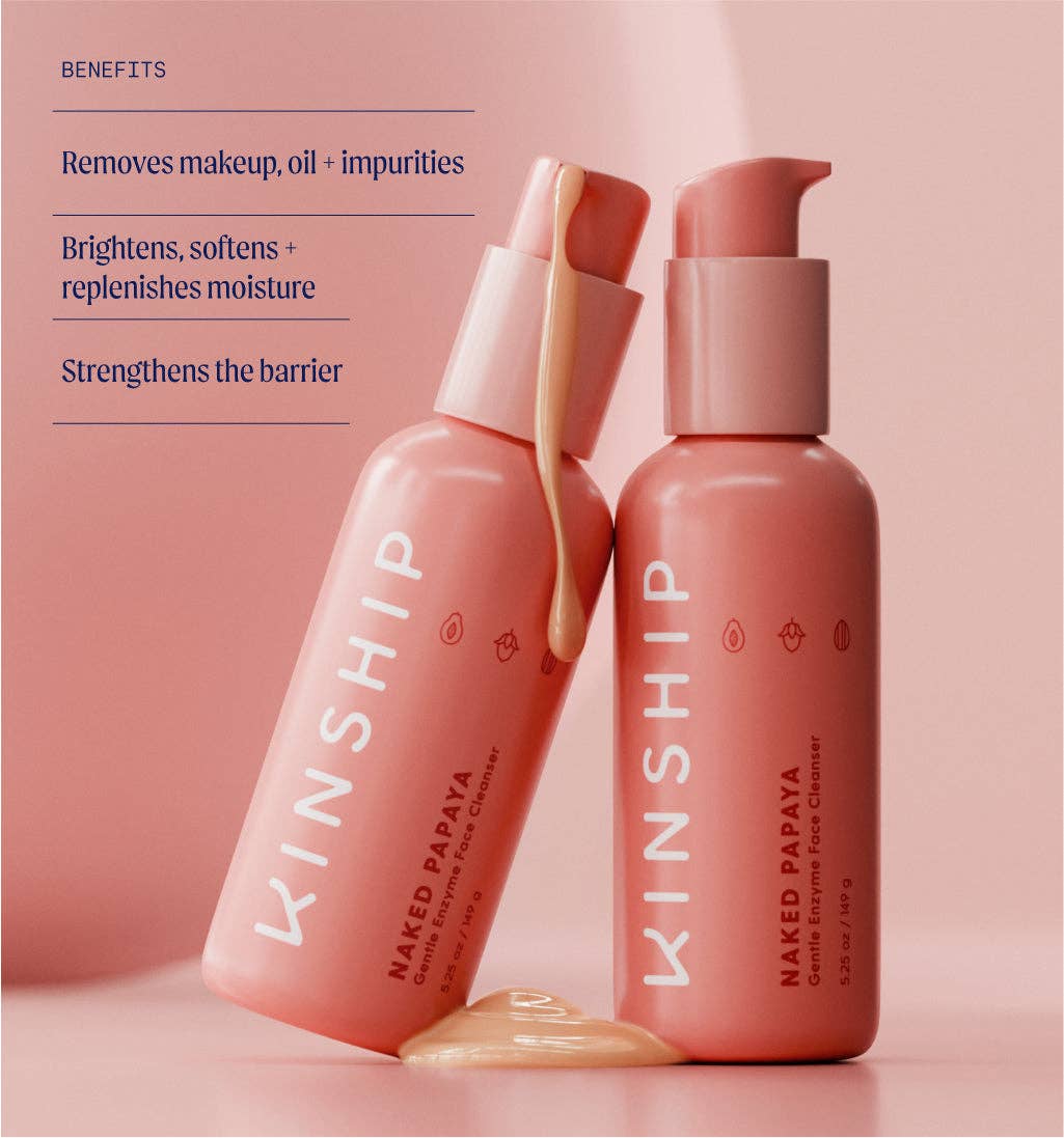 Naked Papaya Gentle Enzyme Milky Cleanser