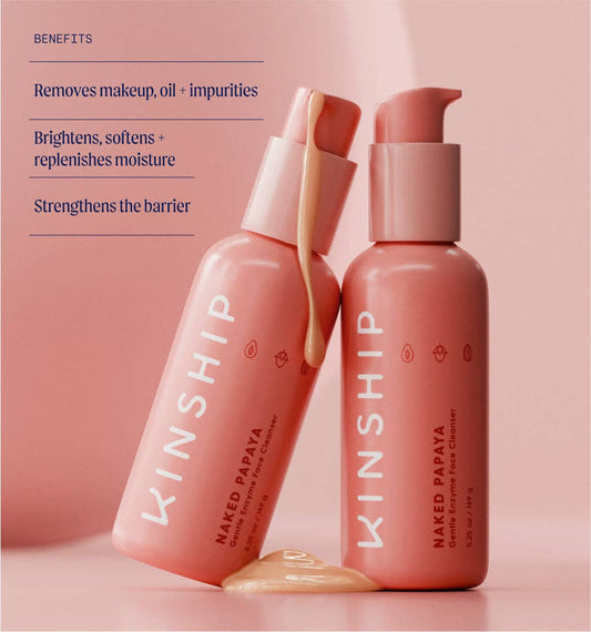 Naked Papaya Gentle Enzyme Milky Cleanser by Kinship