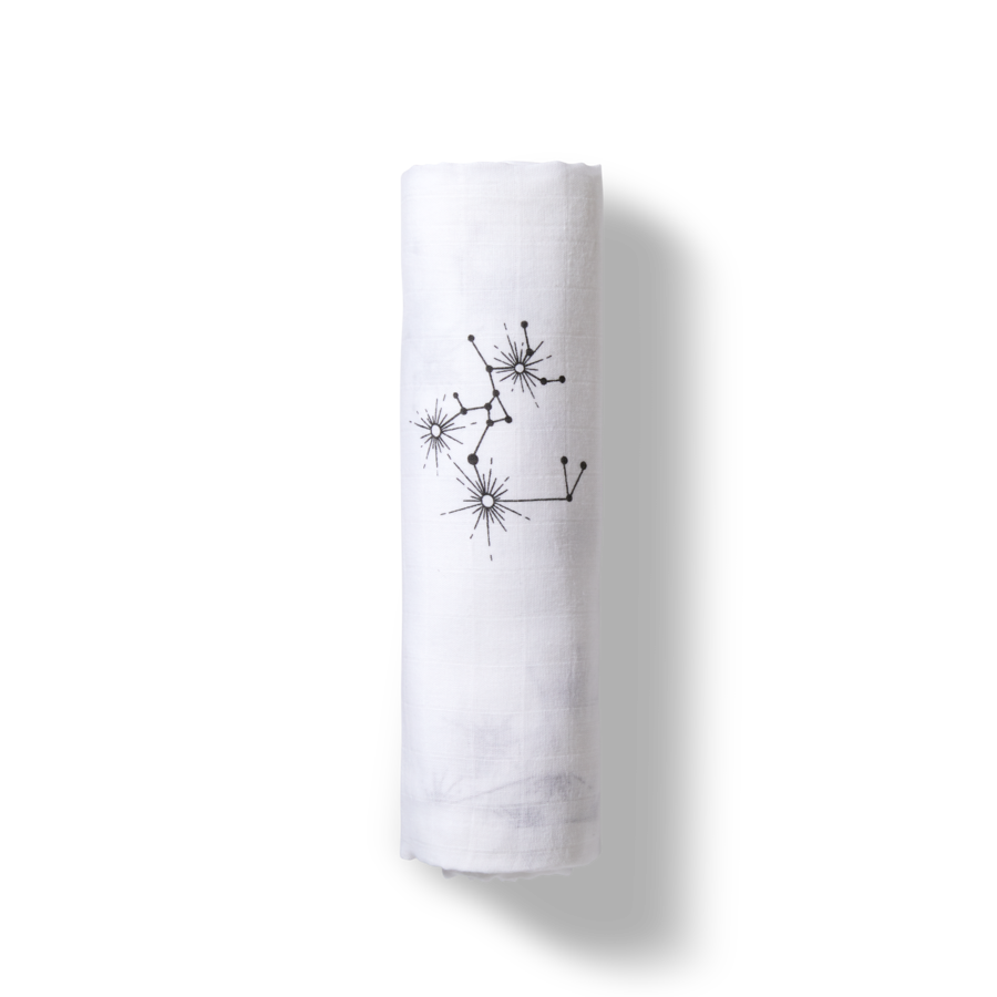 Moonjax - Constellation - Organic Cotton Muslin Swaddle Blanket