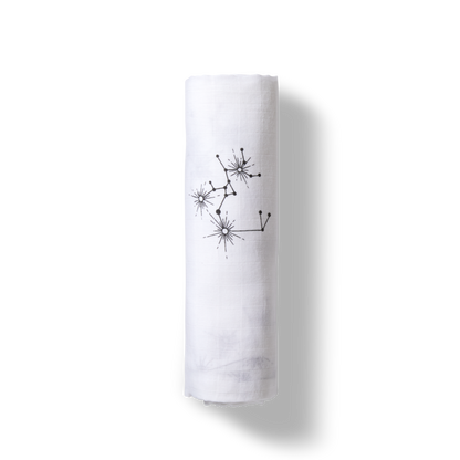 Moonjax - Constellation - Organic Cotton Muslin Swaddle Blanket