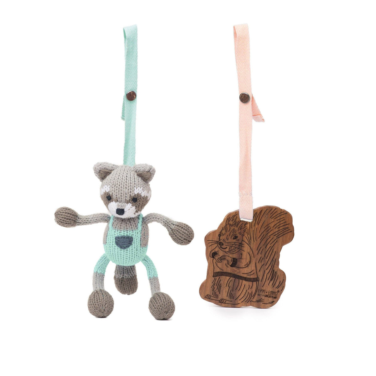 2 pc. stroller toys | ramsay & matilda organic