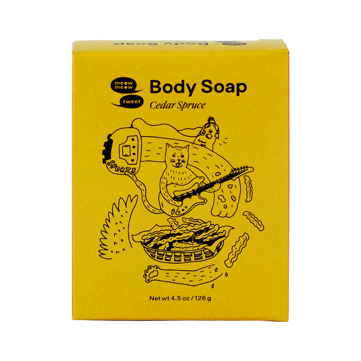 Meow Meow Tweet - Cedar Spruce Body Soap