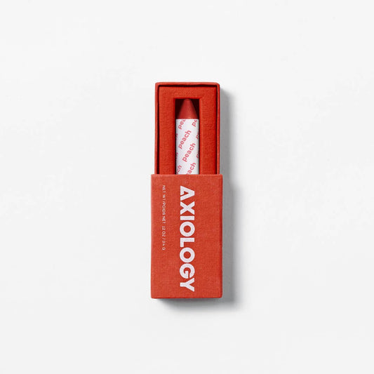 Axiology - Peach- Natural Multi-Use Makeup Balmie – Clean 3-in-1 Crayon