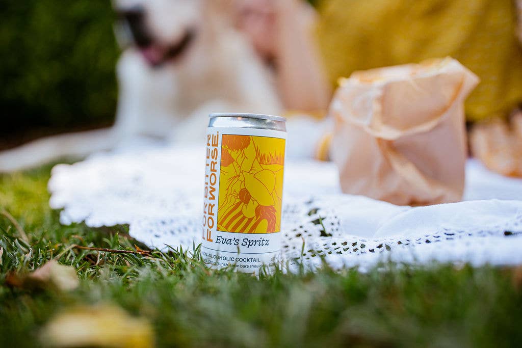 For Bitter For Worse - Eva's spritz cans nonalcoholic cocktail mocktail Dry January