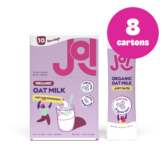 JOI - Instant Organic Oat Milk - Stick Pack 8 ct - travel size