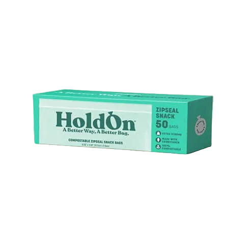 Snack Zipseal Bags (50 pack) by HoldOn Bags
