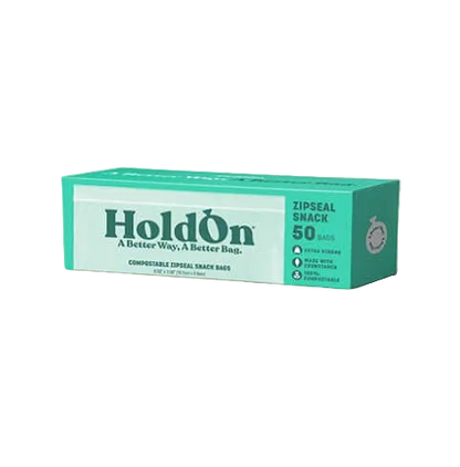 Snack Zipseal Bags (50 pack) by HoldOn Bags