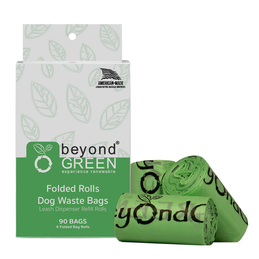 Dog Waste Bags, 90-Count — Leash Dispenser Refill Rolls