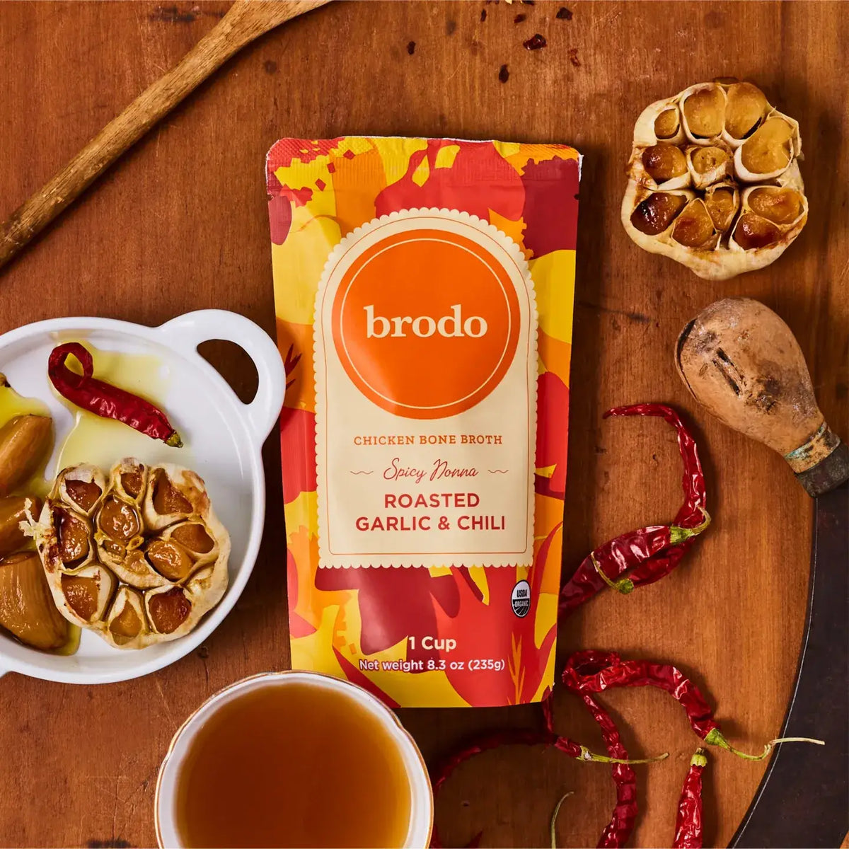 Brodo Organic Spicy Nonna Bone Broth