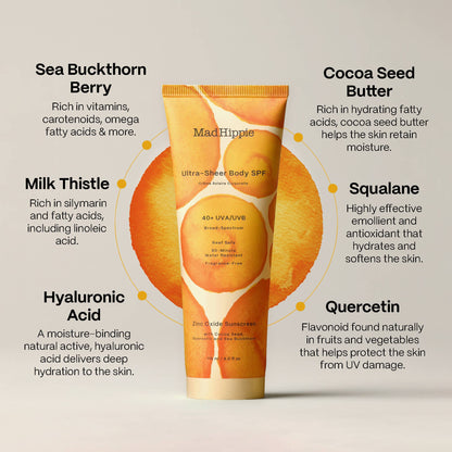 Mad Hippie - Ultra Sheer Body SPF 40 - Suncare
